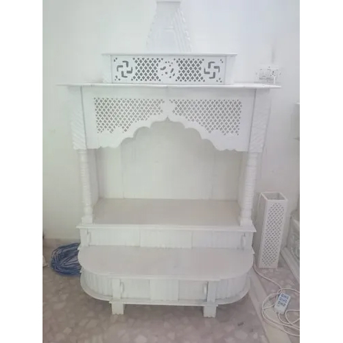 Indoor White Marble Temple - Application: Religious Place