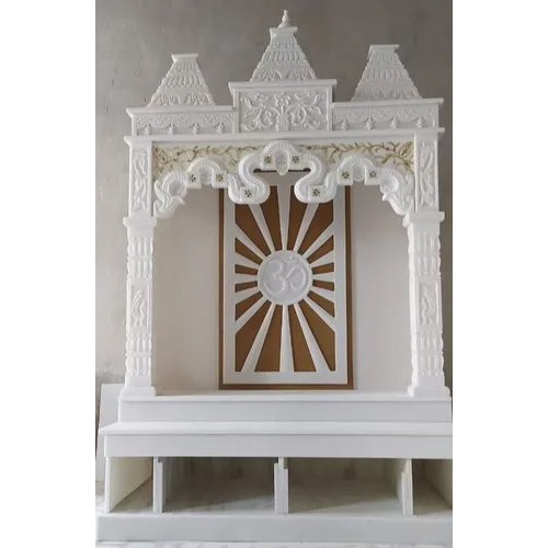 Indoor White Marble Temple