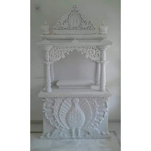 Indoor White Marble Temple