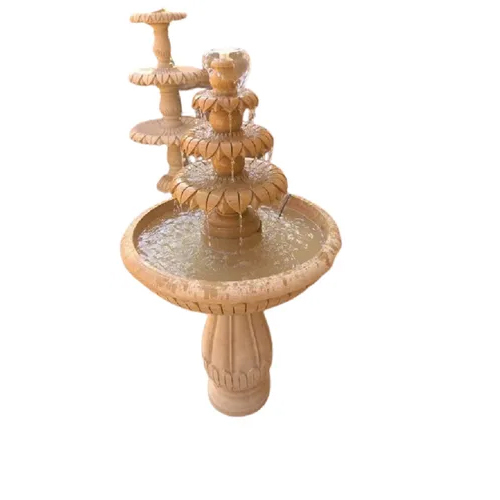 Brown Sandstone Water Fountain