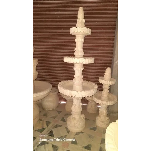 Brown Sandstone Water Fountain