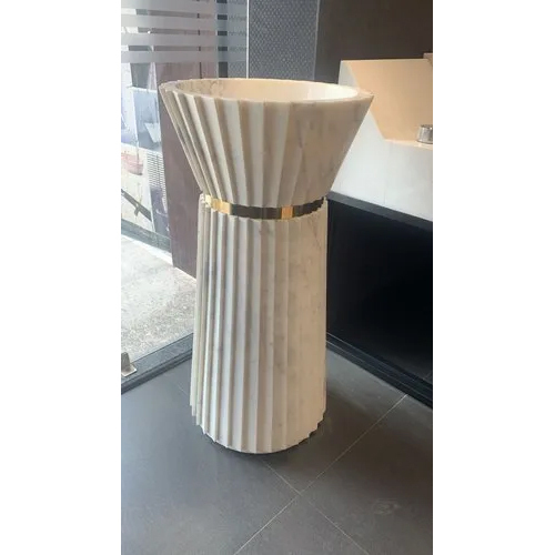 Stone Pedestal Wash Basin