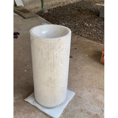 Stone Pedestal Wash Basin
