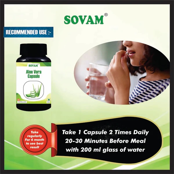 Sovam Aloe Vera Capsule 