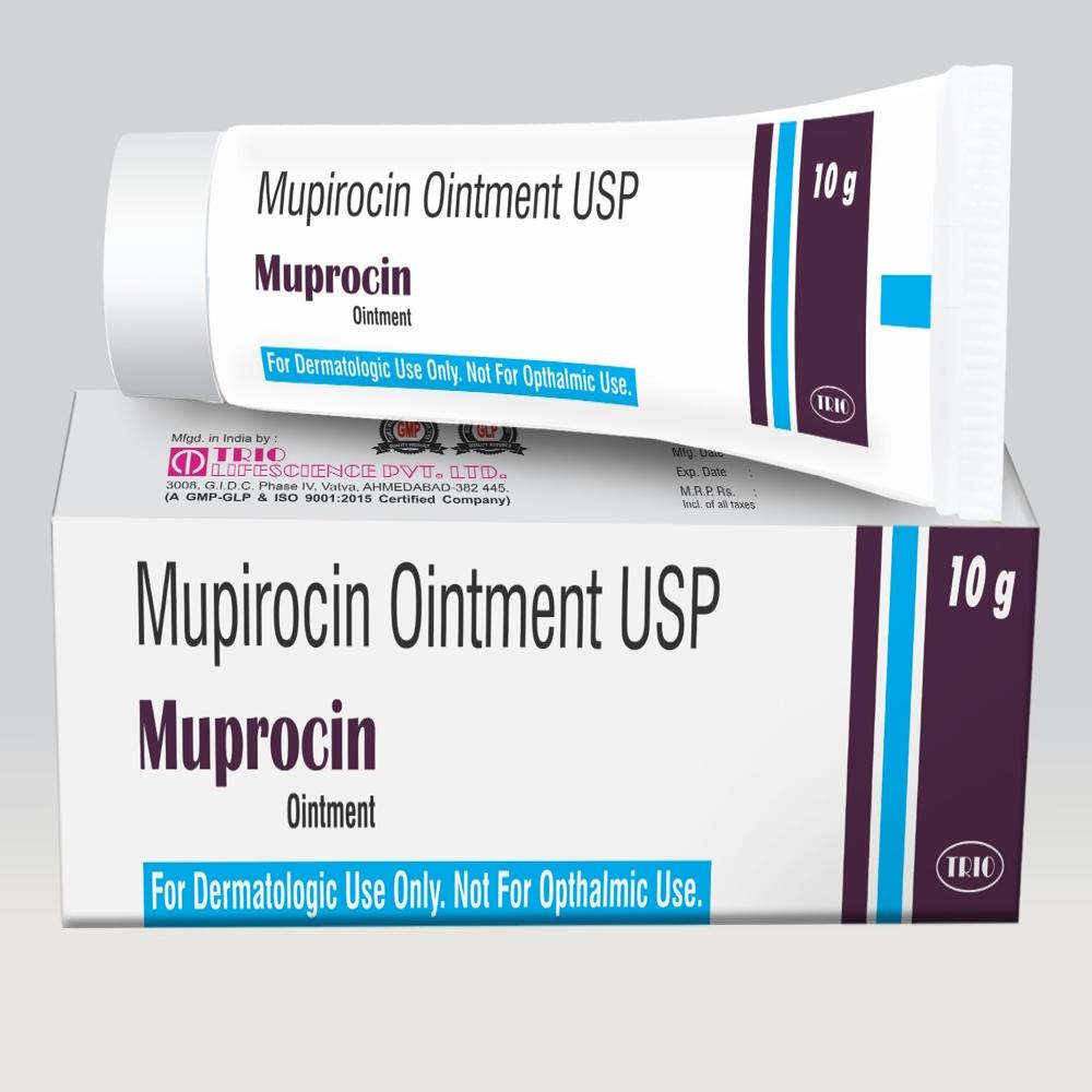 Mupirocin Ointment 2% (non Greasy Base) - Application: Industrial