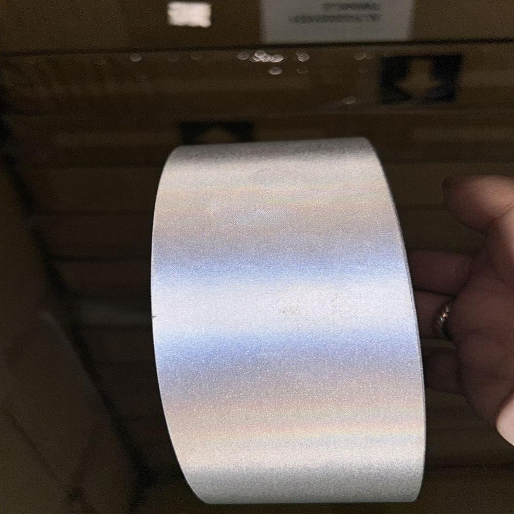Reflective Silver Cotton Tape