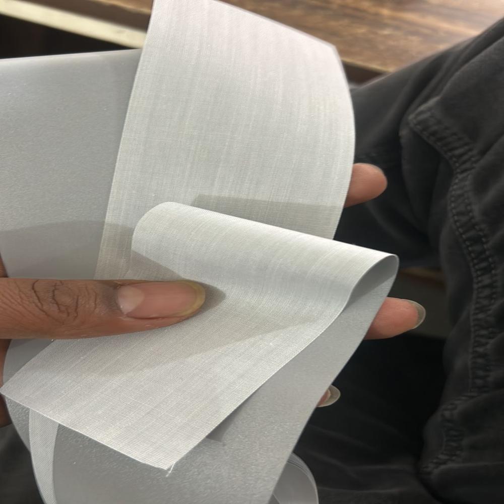 Reflective Silver Cotton Tape