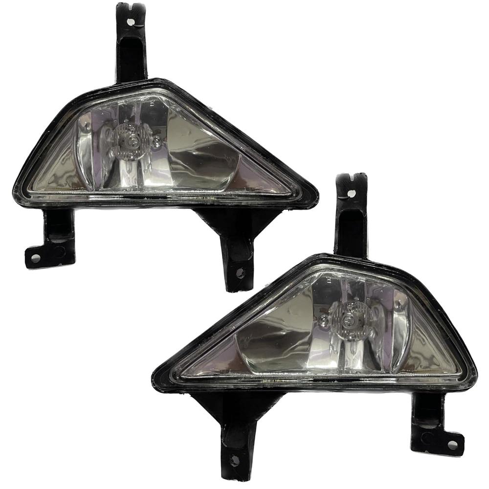 K D Fog Halogen Lamp Set For Tata Nano Type 1 (pair) With Bulb 2009-2018 - Body Material: Plastic