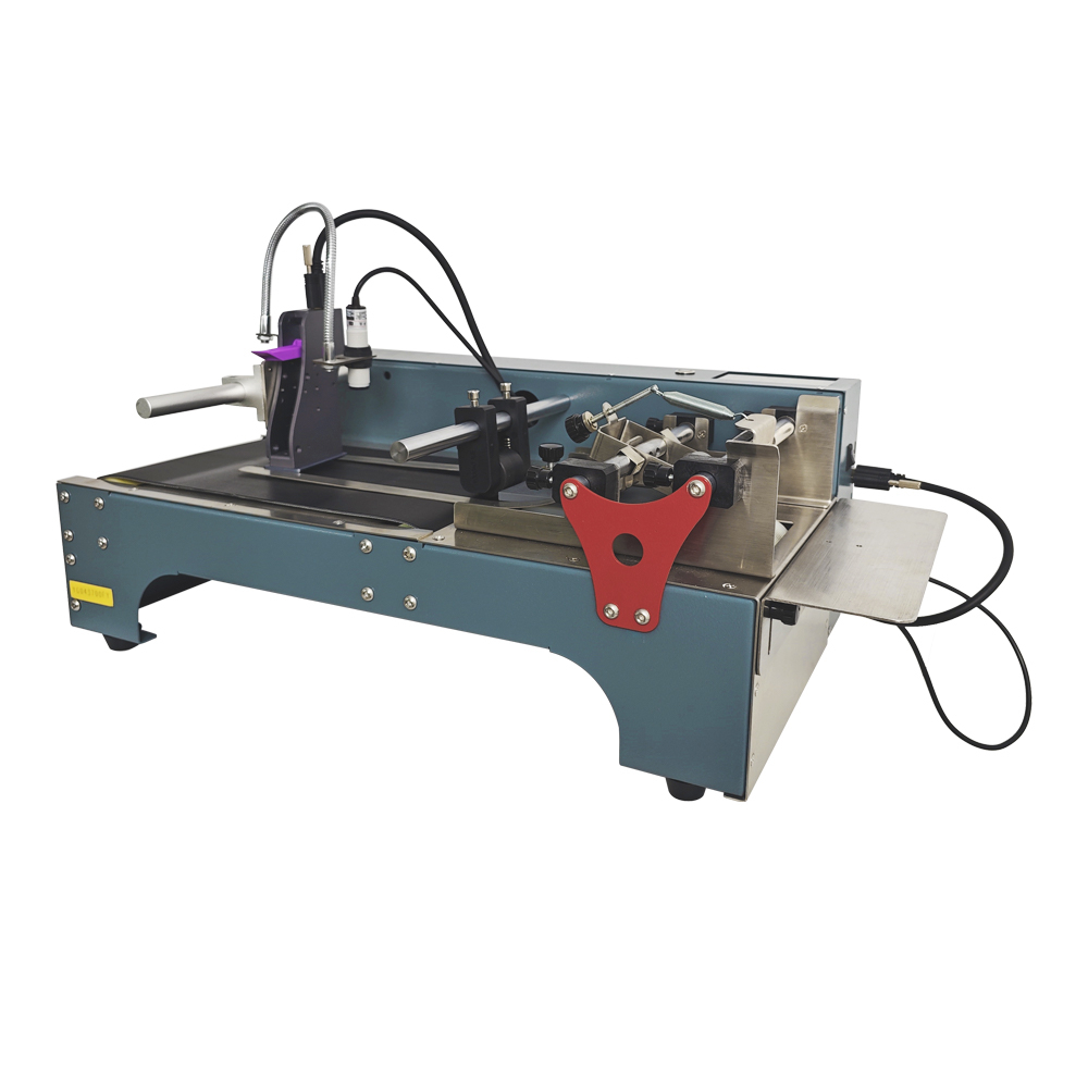 MINI STACKER CONVEYOR BELT WITH TIJ PRINTER