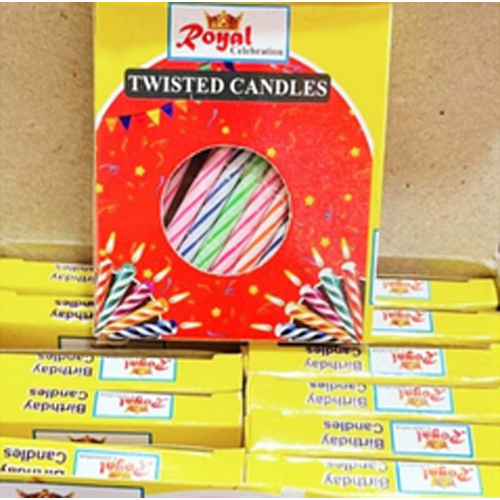 Twisted Candles - Features: Durable
