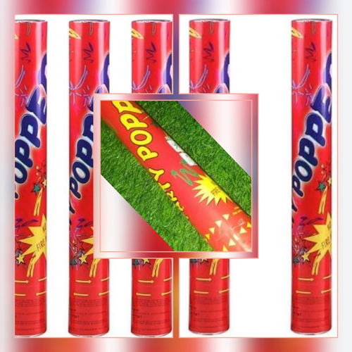 Red Party Popper - Features: Easy To Use