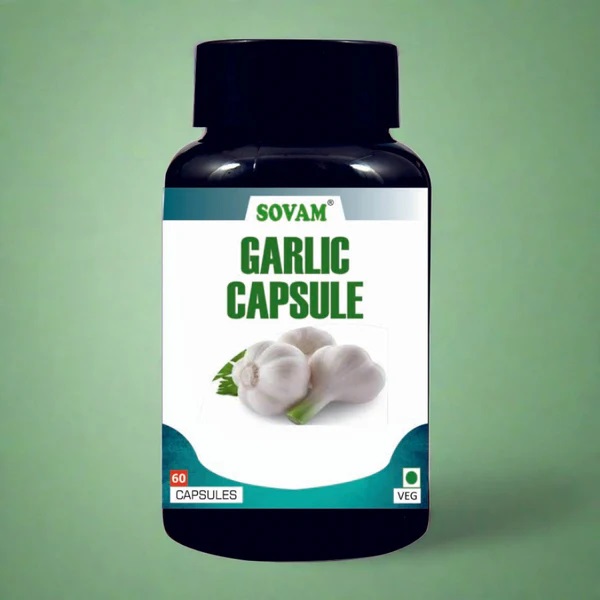 Sovam Garlic Capsule - Age Group: For Adults