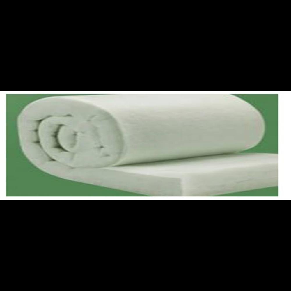 White Poly Wool - Soft Texture, Anti-wrinkle | Woven Plain Design For Versatile Use
