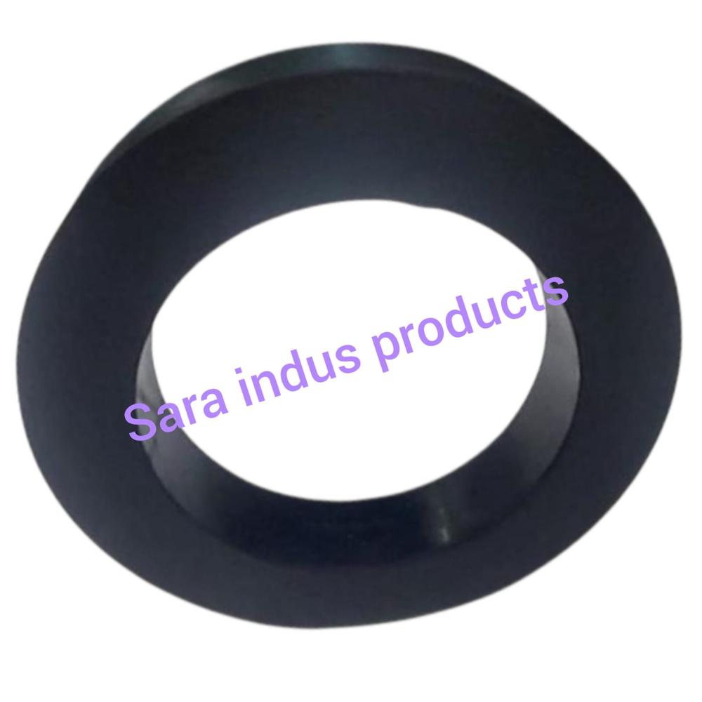 Slitting Machine Nitrile Rubber Spacer - Color: Black