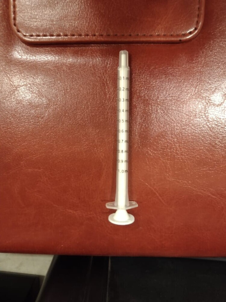 1 Ml Oral Syringe - Use Type: Multiple Use