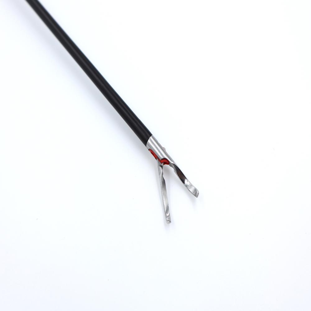 Laparoscopic Bipolar Cutter Silver Tips Surgical Instrument - Color: Black