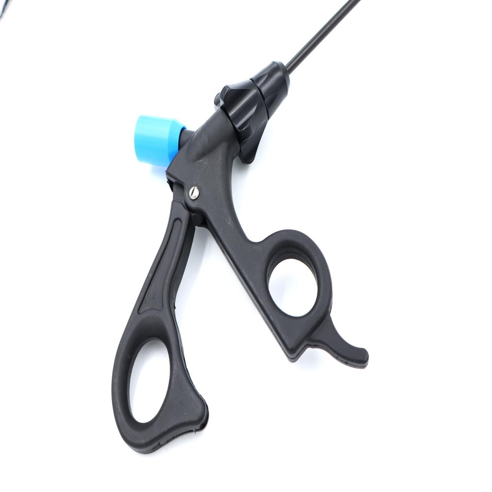 Laparoscopic Bipolar Cutter Silver Tips Surgical Instrument - Color: Black