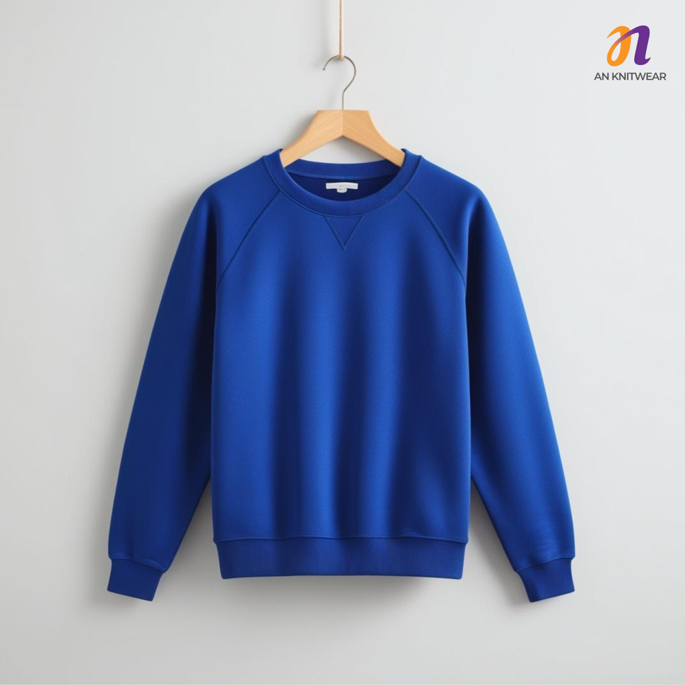 Mens Full Sleeves Plain Sweatshirt - Color: Multicolor