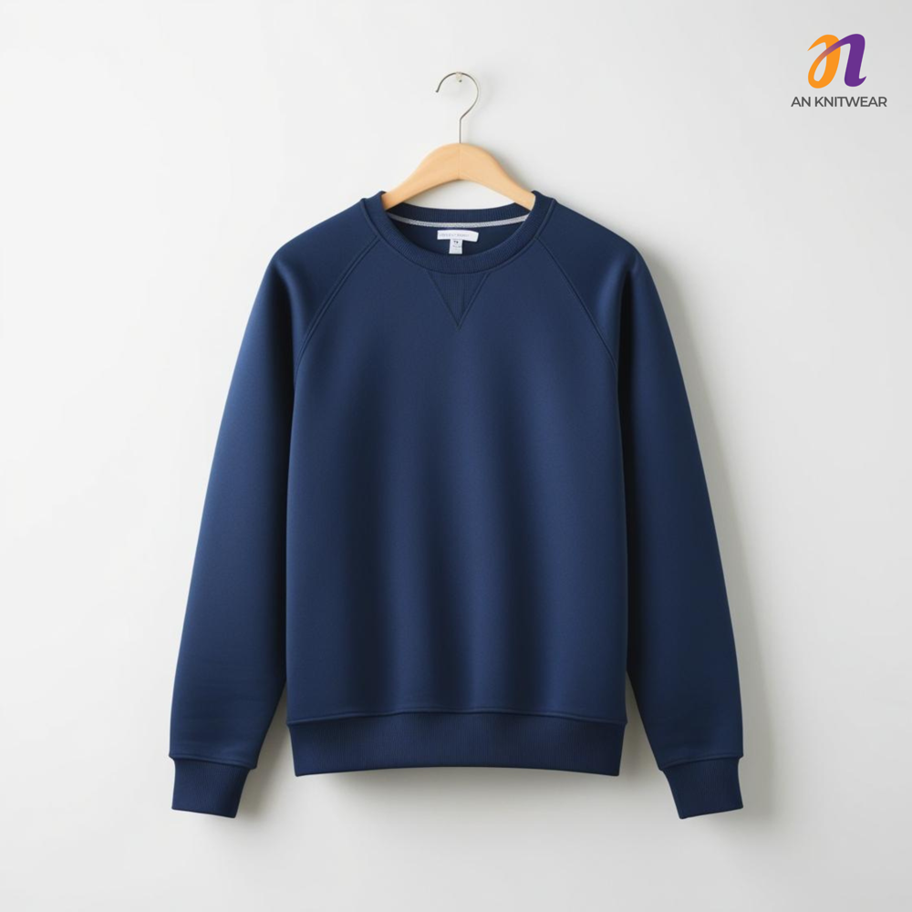 Mens Full Sleeves Plain Sweatshirt - Color: Multicolor