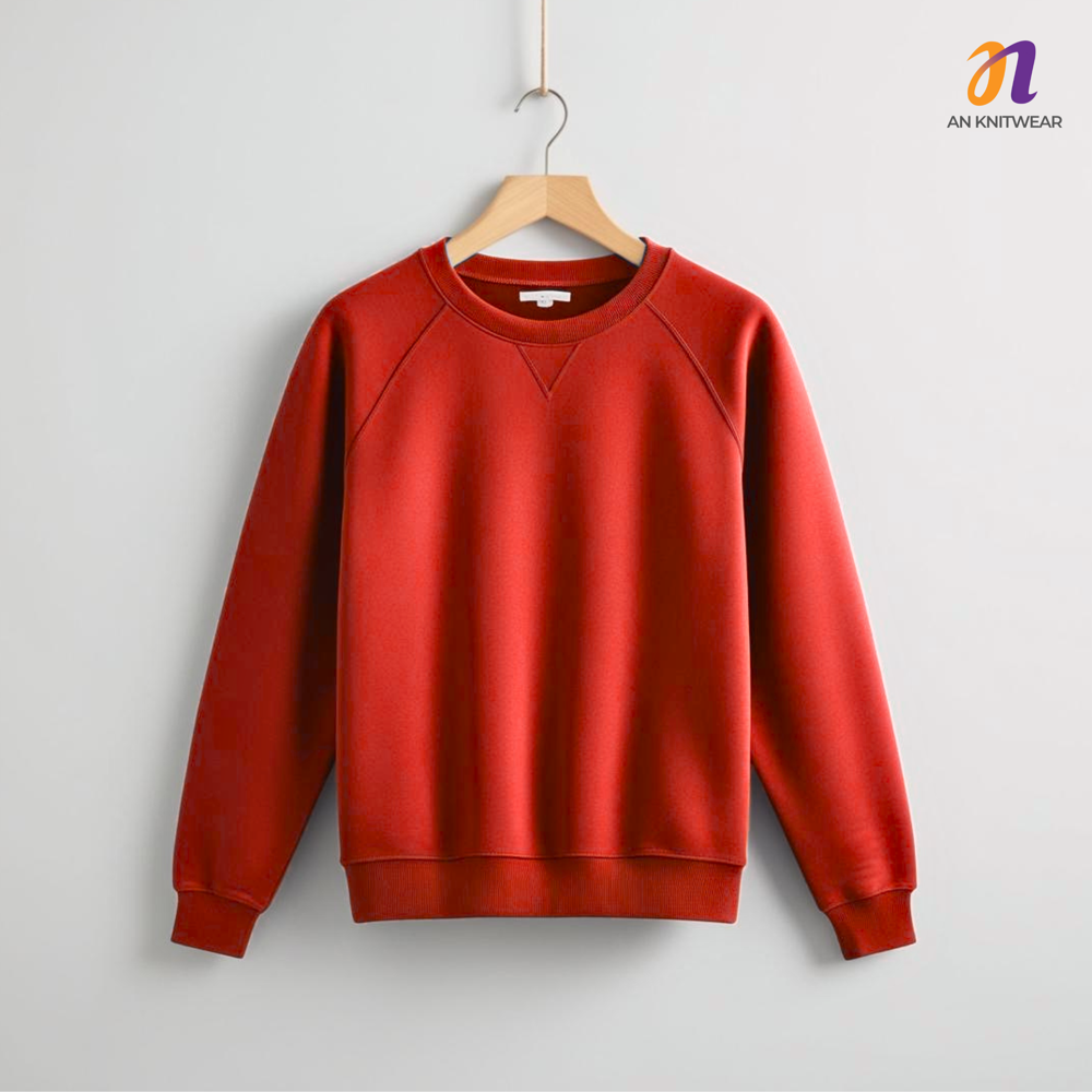 Mens Full Sleeves Plain Sweatshirt - Color: Multicolor