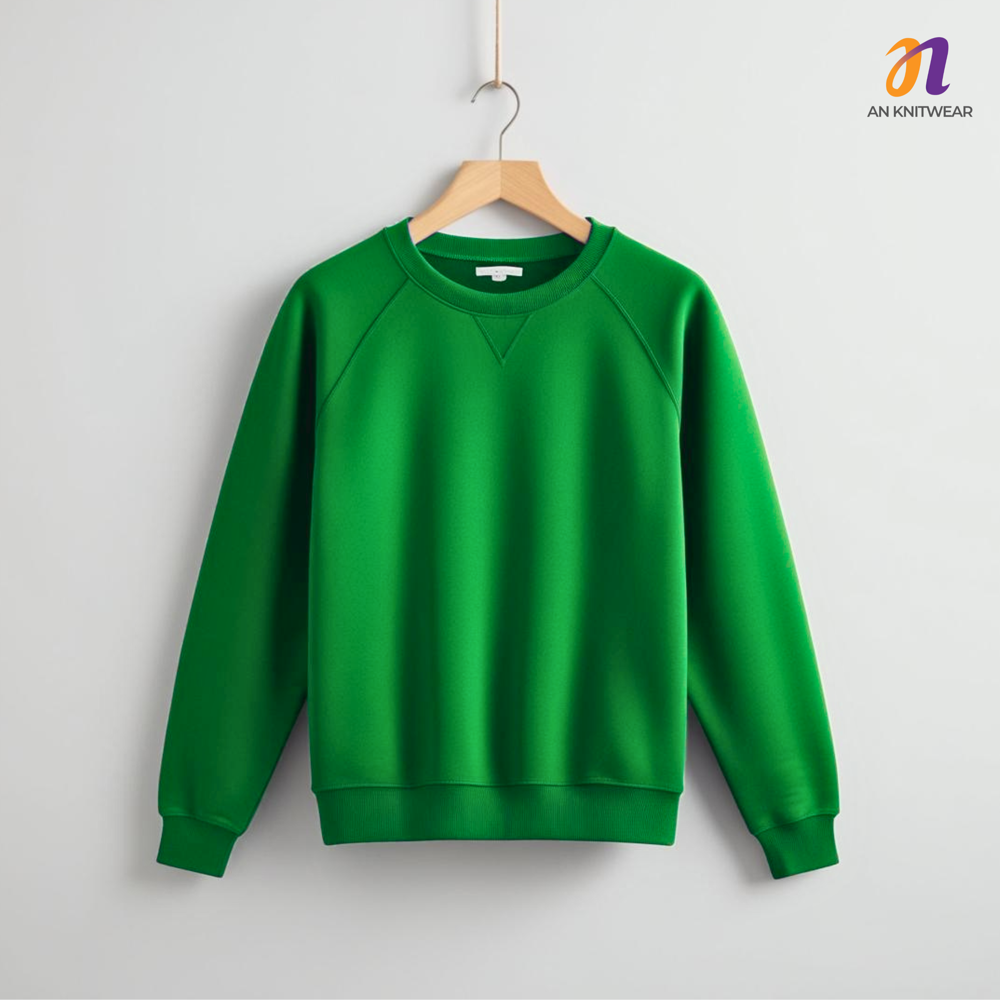 Mens Full Sleeves Plain Sweatshirt - Color: Multicolor