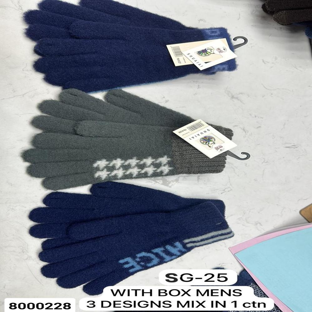Woolen Gloves - Color: Multi Color
