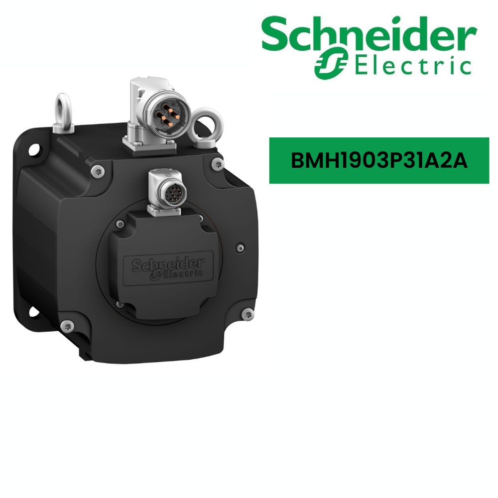 Bmh1903P31A2A-Servo Motor Bmh Lexium 32 65Nm 3500Rpm Keyed Shaft Without Brake Ip65 Ip67 128Bit Encoder - Color: Black