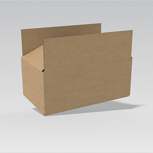 Regular Slotted Box - 7 X 4 X 3 Inch - Color: Brown