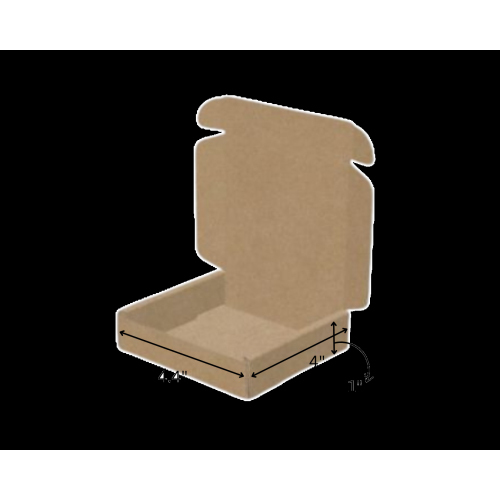 Folding Type Box - 4.5 x 4 x 1 - inch