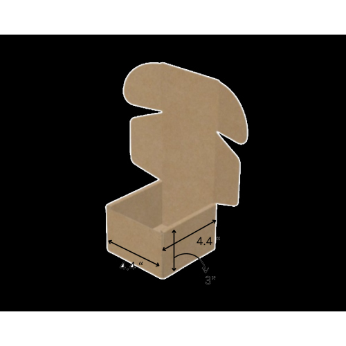 Folding Type Box - 4.5 x 4.5 x 3 inch