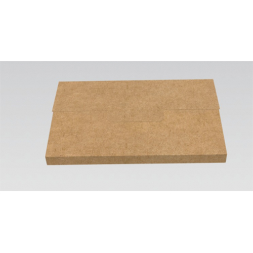 T Type Folding Box - 10.8 X 7 X 0.75 (Strong + Kraft) - Color: Brown