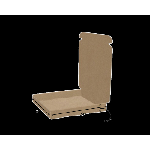 Folding Type Box - 9 x 9 x 1.2 inch