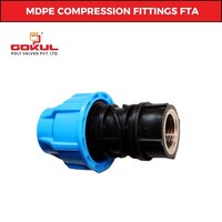 HDPE Compression Fitting BRASS Fta 20mm