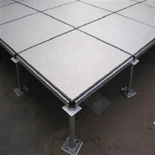 Raised Access Flooring System - Color: White