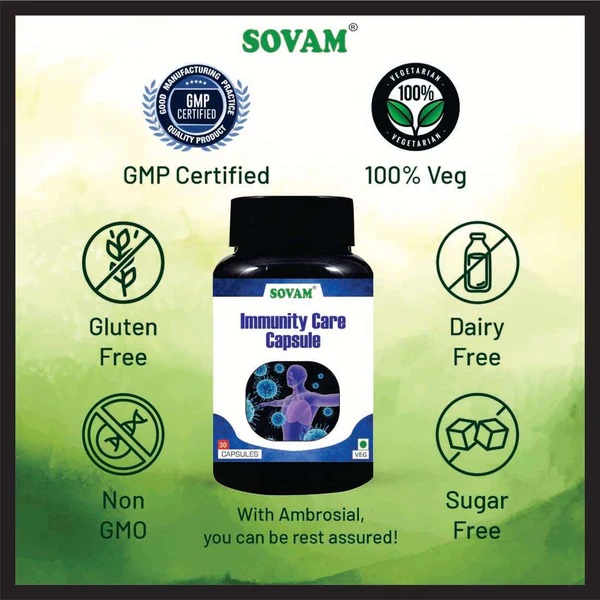 Sovam Immunity Care Capsule - Age Group: For Adults
