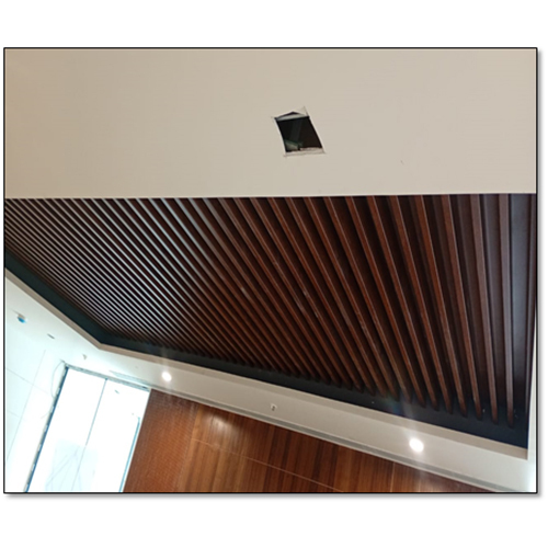Upvc Baffle Ceiling - Application: Industrial
