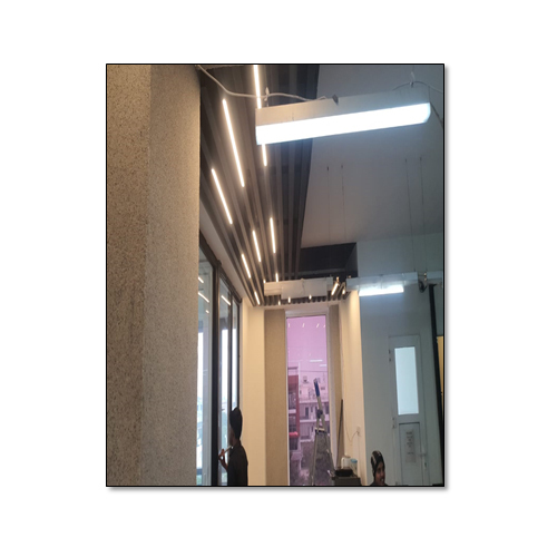 Upvc Baffle Ceiling - Application: Industrial