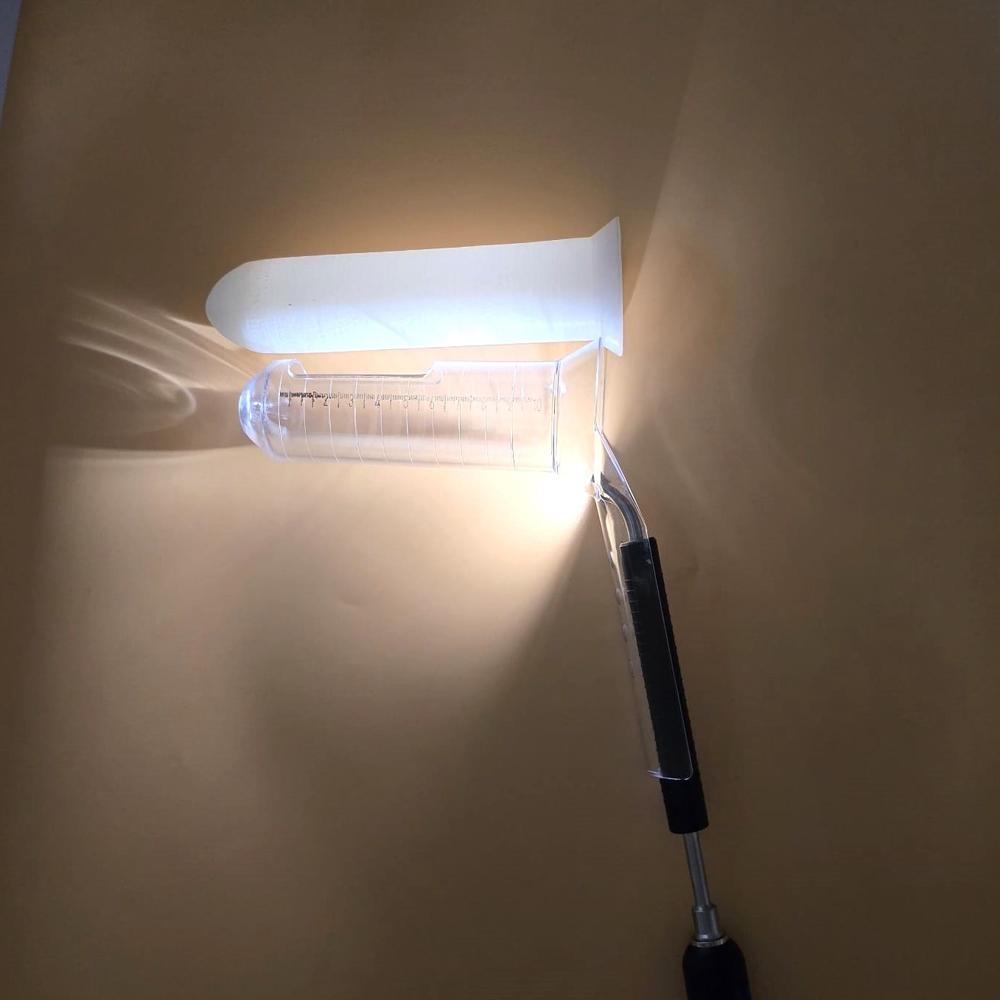 Chivates Protoscope With Fiber With Led Torch Surgical Instrument - Use: Hospital