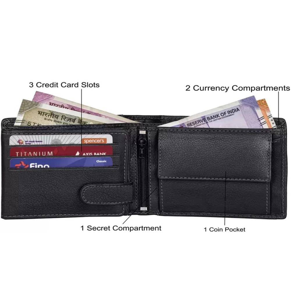Black Leather Men Wallet, Wallet Manufacturer, Men Wallet Manufacturer, Leather Wallet Manufacturer, Men Purse Manufacturer, Wallet Manufacturer in Delhi
