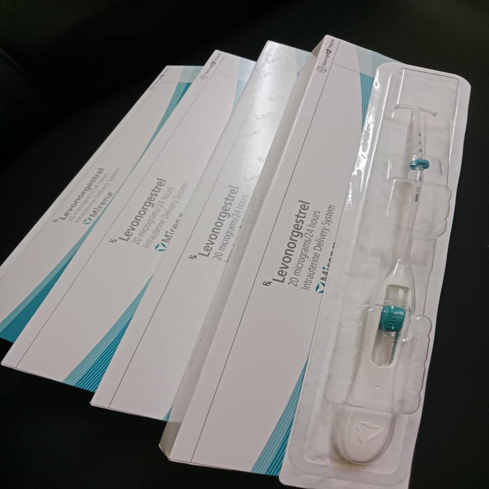 Mirena Levonorgestrel Intrauterine intrauterine device IUD
