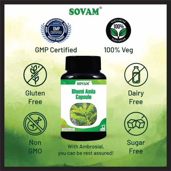 Sovam Bhumi Amla Capsule