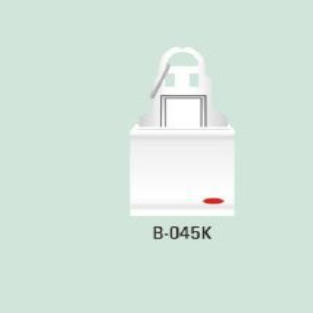 Key Tag With Key - Color: White