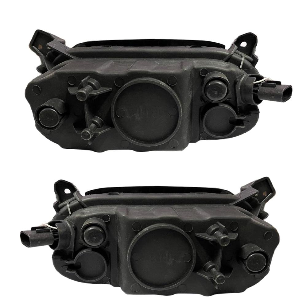 K D Fog Lamp Set For Kia Seltos Ice Cube Type Led With Complete Kit (Pair) 2019-2023 - Body Material: Plastic