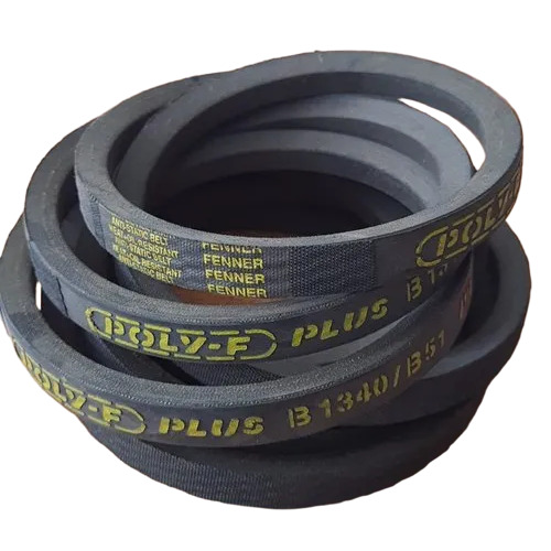 Rubber Finner V Belts - Belt Color: Black