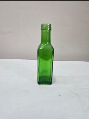 100Ml Colored Oil Bottle - Color: Transparent
