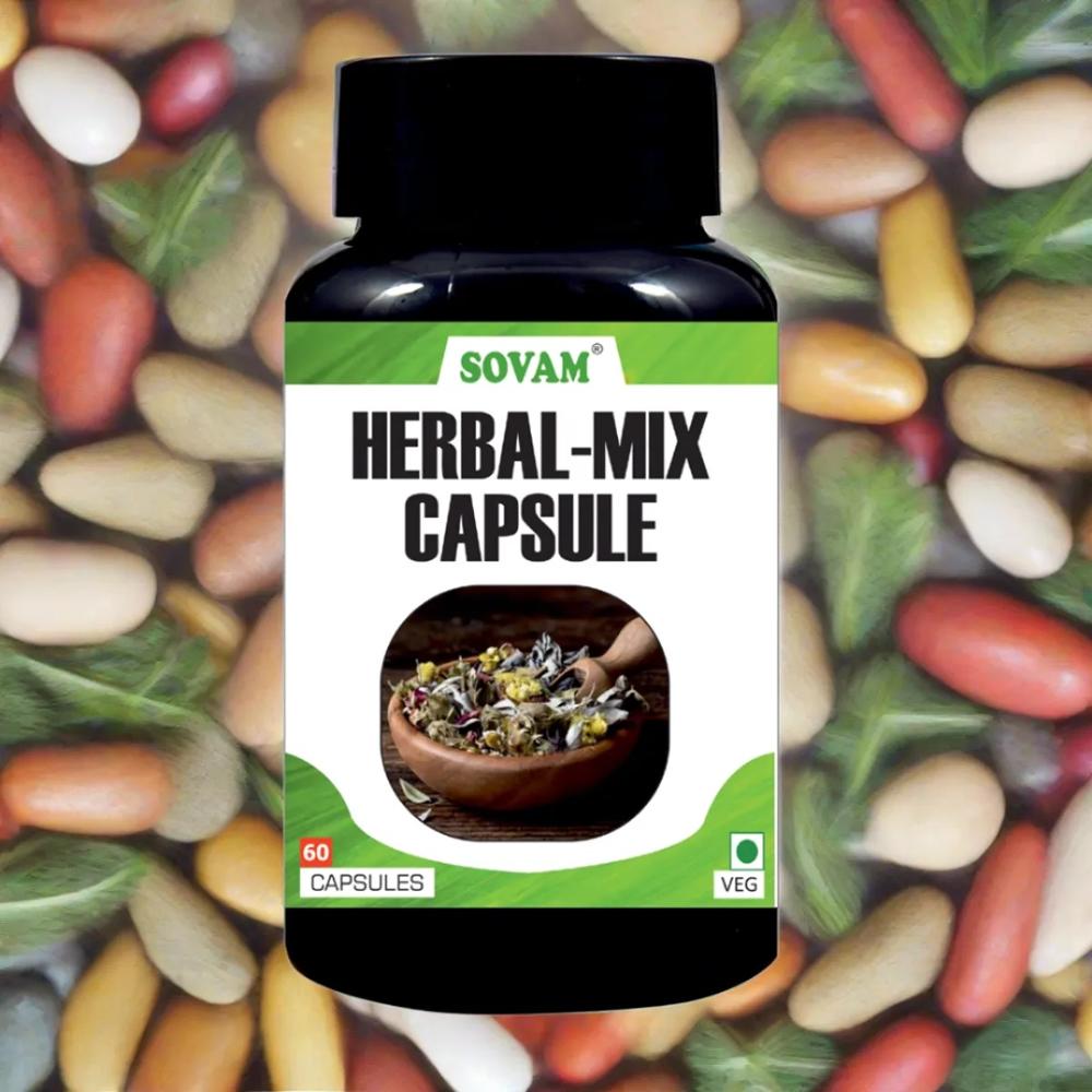 Sovam Herbal Mix Capsule - Age Group: Suitable For All