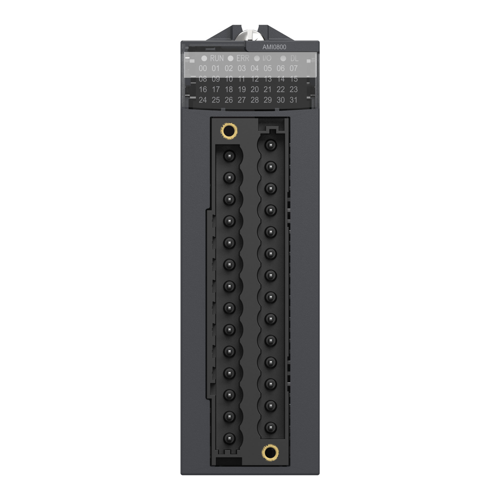 Bmxami0800-non-isolated Analog Input Module X80 - 8 Inputs - Fast Speed - Color: Black