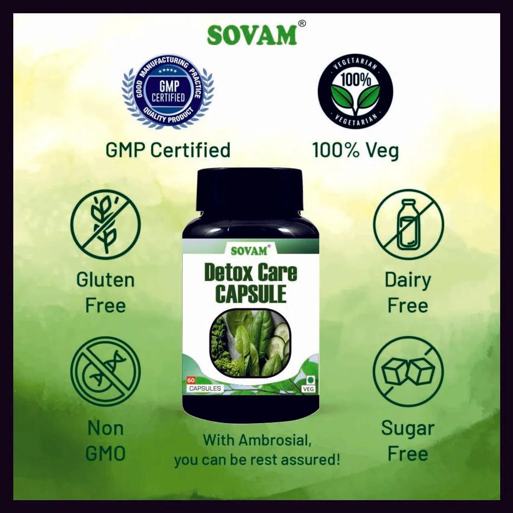 Sovam Detox Care 60 Capsules