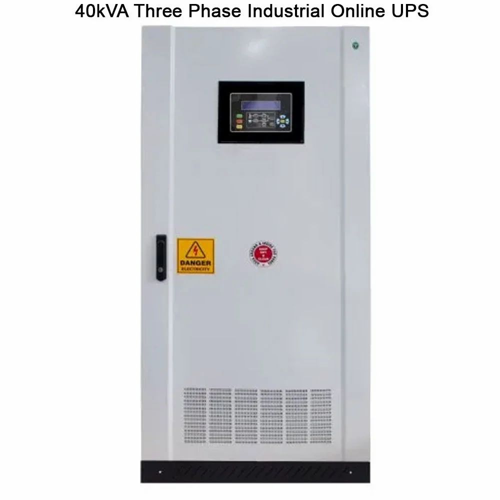 Enertech 40Kva Three Phase Industrial Online Ups, 350 - 460 V, Htxi - Features: Good Quality
