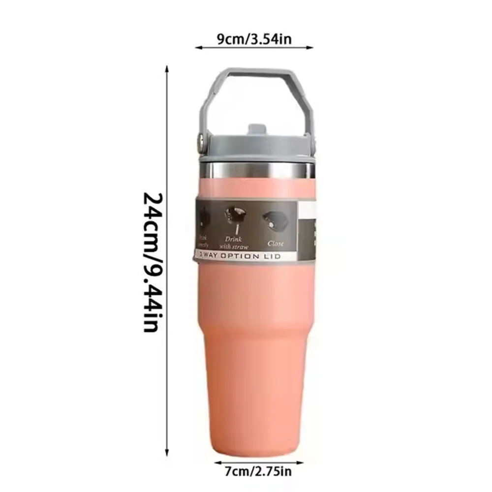 900ml Stainless Steel Insulated Tumbler with Handle